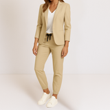Naisa - Taillierter Zweiteiler – Beige