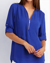 Adorin | Stylische & Vielseitige Bluse – Dunkelblau