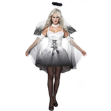 Dunkler Engel Halloween Kostum | Mini – Weiß