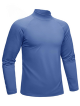 Termazo | Atmungsaktives Langarm-Shirt für Herren – Hellblau
