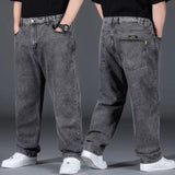 Frank | Elegante und bequeme Baggy Jeans – Grau