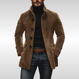 Carter | Corduroy Jacke – Hellbraun