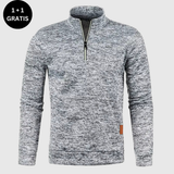 DALTON - bequemer und eleganter Pullover – Hellgrau