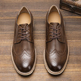 Fernando - Brogue-Schuhe – Braun