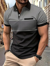 Stylisches Herrenpolo für alle Anlässe – Grau