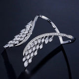 GöttlicheSchwingen™ Himmlischer geflügelter Charme – Silber