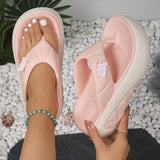 Avyra - Stilvolle Plateausandalen – Rosa