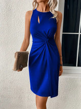 Elegantes ärmelloses Damenkleid – Zeitlos & Stilvoll – Blau