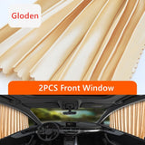 SichtSchutz™ Mühelose Fensterschirmung – Gold