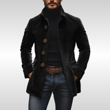 Carter | Corduroy Jacke – Schwarz