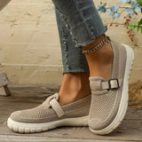 Liyana – Orthopädischer Turnschuh Mit Schnallenriemen – Beige