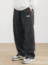 Herren Cordhose mit Taschen - Braun – Tiefgrau