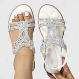 Bianca | Elegante Orthopädie-Sandale – Weiß