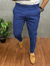 Herren Hose Slim Fit | Leicht Bequem – Dunkelblau
