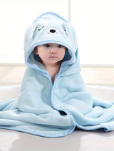 TinyTowel – Weiches Und Saugfähiges Baby-Badetuch – Blau