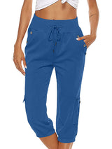 Komfortable Damen Freizeithose für den Alltag – Blau
