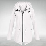 Aryln -Wasserdichte Jacke – Weiß