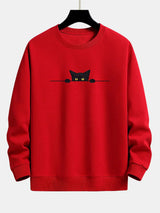 Silvano | Komfortables Sweatshirt für lässige Tage – Rot