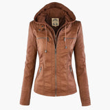 Kapuzenhülle Jacke für Damen – Khaki