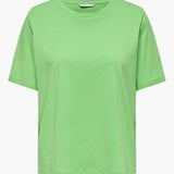 Damen T-Shirt mit Rundhalsausschnitt und kurzen Ärmeln – Frühlingsstrauß