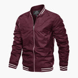 Leichter Windbreaker für Herren – Wein