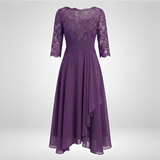 Anitta - Elegantes, bequemes und lockeres Damenkleid – Violett