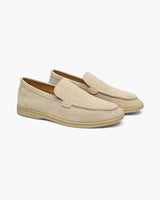 Luke | Old Money Style Herren Wildleder Loafer – Beige