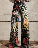 Flora | Boho Vibes Weite-Bein-Hose – 3