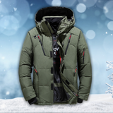 Herren Winterjacke | Funktionaler Schnitt für kalte Tage – Grün