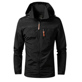 Wasserdichte winddichte Jacke - FENDLER – Schwarz