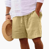 Leichte Beach Shorts für Herren - bequem & stylisch am Strand – Dunkelkhaki