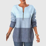 Diana - stylischer pullover – Blau
