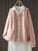 DIE MARCELLA | ELEGANTER CARDIGAN – Rosa