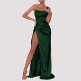 Eloise - Elegantes Maxikleid mit Tube-Top für Damen – Grün