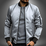 Joel – Die Leichte Übergangsjacke für Stilbewusste Männer – Weiß