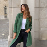 Mathei – Langärmelige Jacke Mit Knöpfen – Grün