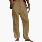 Freizeithosen für Herren – Relaxed Fit mit bequemer Taille – Ingwer