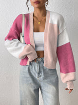 Liesel | Warme Strickjacke für kalte Tage – Pink