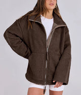 ARIA | COZY COAT – Dunkelbraun