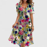 Addison | Luftiges Sommerkleid – Mehrfarbig