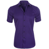 Gerlon | Herren Arbeits Polo Hemd | Kurzarm – Violett