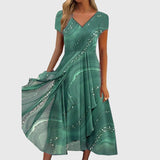 Osyla - Weiches Midikleid – Grün