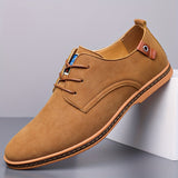 Muoja – Schnürschuhe Aus Kunstleder – Kamel