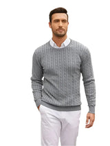 Theo – Casual Pullover für Herren – Grau