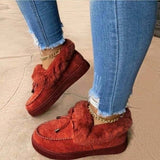 Felgen - orthopädische warme schuhe – Rot