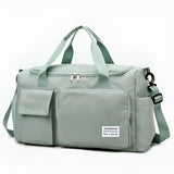 Große Wasserdichte Reisetasche – Sport- & Wochenendtasche für Damen und Herren – Grün