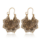 Ohrringe im Mandala-Stil – Gold