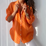 Freizeithemd - Abegail – Orange