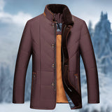 Cedal | Moderne und bequeme Winterjacke – Rot