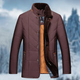 Adler - Hochwertige Winterjacke für Männer – Rot